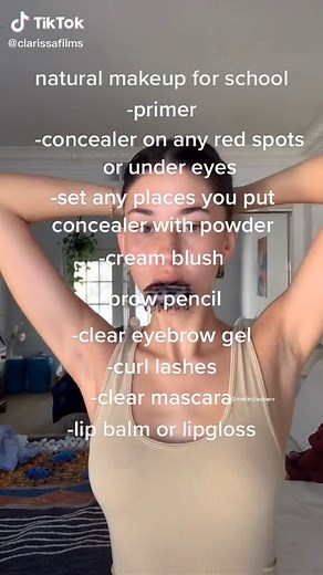 natural makeup for school 🐙 #ad #SyncYourMiO #fyp #foryoupage #fypage