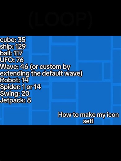 How to Get My Geometry Dash Icon Set 🎮 #shorts