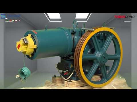 Encoder Replacement and Installation Process IGD10 Geared Elevator Traction Machine