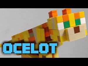 LEGO Minecraft Ocelot(tutorial)