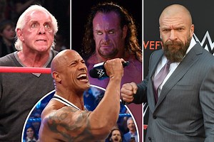 Top ten WWE superstars of all time, including The Rock, Triple H & Ric Flair