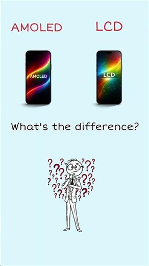 What's the Difference? #14iPhone 📱 | AMOLED vs LCD | Face ID vs Fingerprint #shorts