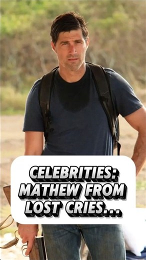 Celebrities, Mathew Fox from lost cries, the End of the Untouchable Star...
