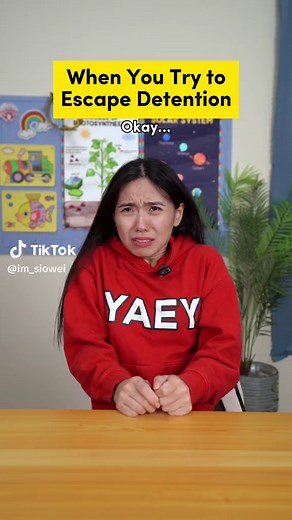 Have you gone to detention before? #yaey #siowei #school #detention #escape #teacher #student