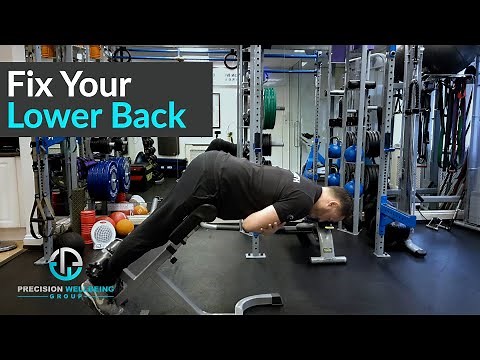 Fix Your Low Back Pain With These Stretches And Exercises (Gym and Home)