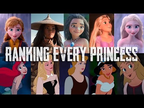 Ranking Every Disney Princess