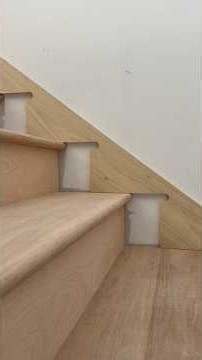 Cutting a skirt board. #stairs #carpentry #carpentrywork #millwork #staircase