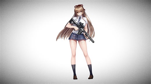 AI GIRL - Download Free 3D model by TRADITIONAL