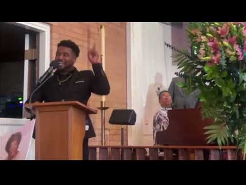 I had the honor of ministering at my Aunt Melba Moreland’s homegoing service