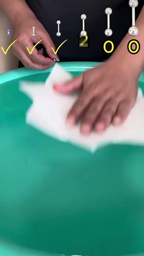 How much tissues can save this little object #inkexperiment #sciencenews #lifehacks #stemforkids #diyprojects #diyideas #statisfying #experiment #inkedlife #STEMEducation | Ink Experiment