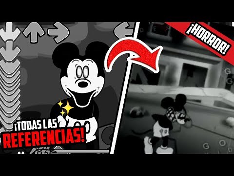 ¡TODAS LAS REFERENCIAS DEL MOD DE SUICIDE MOUSE.AVI! - FRIDAY NIGHT FUNKIN' | I'm Night!