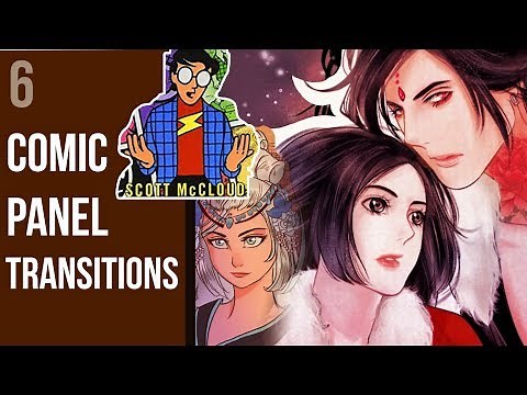 Comic Panel Transitions | Understanding Comics by Scott McCloud with examples