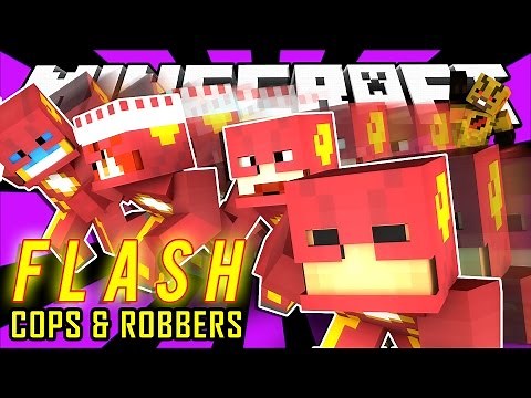 GOING CRAZY FAST! | Minecraft Modded Cops N Robbers (The Flash Mod)