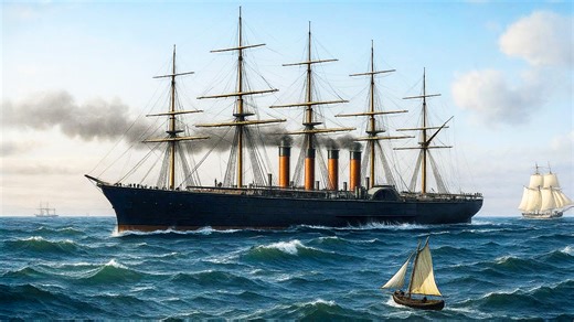 The unluckiest mega ship ever built - SS Great Eastern