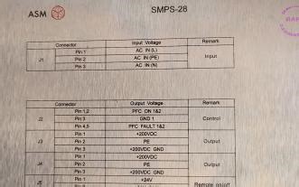 半导体芯片卡脖子设备ASM射频激光电源SMPS系列维修测试图