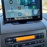 9 inch HD Portable Wireless carplay Screen for car & Android Auto Touchscreen with 4K Dash Cam/1080P Backup Camera/Mirror Link/Navigation/Voice Control/Car Stereo/Drive Play/Bluetooth