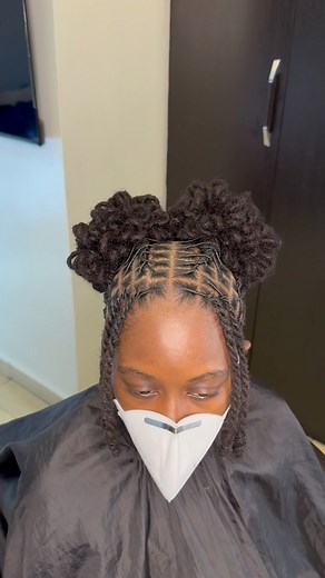 405K views · 7.4K reactions | Starter locs with our small locs extensions. Made a beauty out of this one梁殺 #Dreadlocks #dreadlockspalace #fblifestyle #explorepage #hairgoals | Dreadlocks palace | Facebook