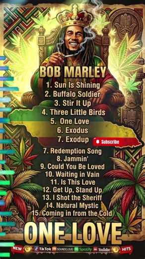 Bob Marley Greatest Hits 2026: Ultimate Reggae Full Album & Best Songs 🇯🇲🎶