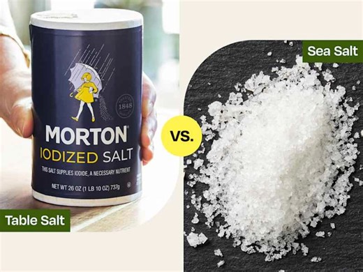 Which Salt Is Healthier to Eat: Sea Salt or Table Salt?