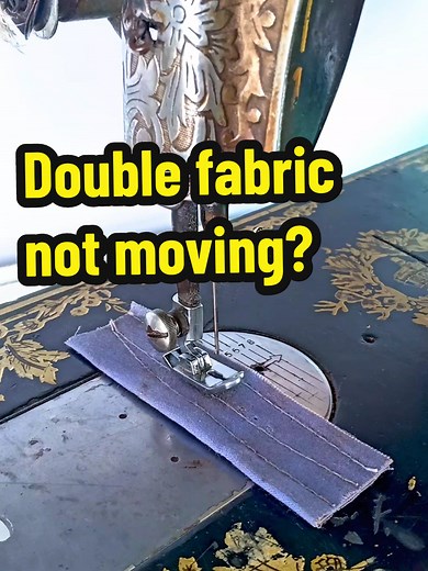 Fix Double Fabric Movement Issues on Your Sewing Machine