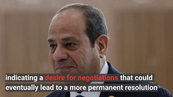 Egypt Proposes 2-Day Ceasefire in Gaza for Release of 4 Hostages