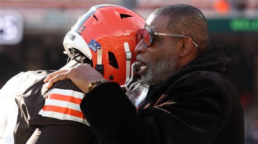 Deion Sanders’ rumored girlfriend shows support for Shedeur at Browns-Bills game