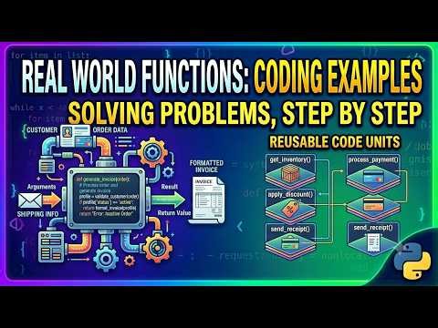 Solve Real-World Problems Using Python Functions