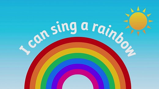 I can sing a rainbow