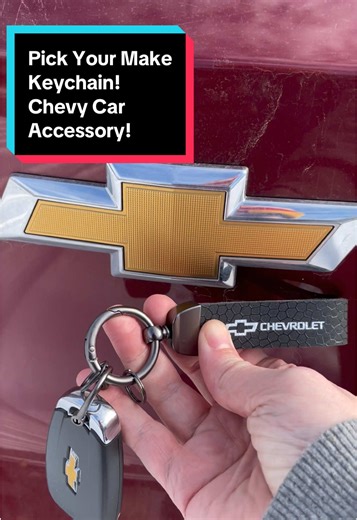 Chevy Keychain - Perfect Accessory for Car Lovers