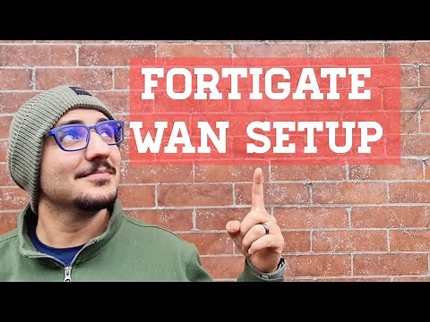 How to Configure FortiGate Internet Access - WAN Setup Static Route and Policy
