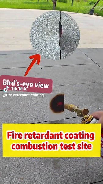 Oupu Fire Retardant Coating on TikTok