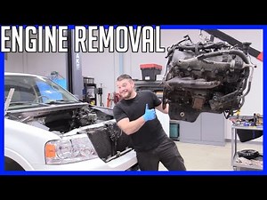 How to Replace an Engine Part 1: Engine Removal | Step by Step!