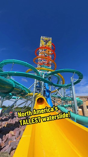 Experience the Thrill of North America's Tallest Waterslide at Rise of Icarus in Wisconsin Dells