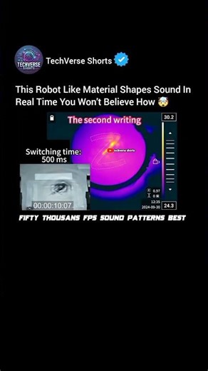 This Polymer Controls Sound Like Holograms — Real-Time Acoustic Magic 🤯#shorts#engineering