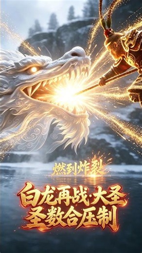 西游记第十五回4 白龙再战·大圣数合压制 AI重现 Journey to the West 2026年重磅最燃3D热血大电影｜ 黑神话悟空前传 中国四大名著史诗开篇 #唐玄奘 #西行取经 #大闹天宫