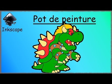 Inkscape tuto français - Gestion de l'outil Pot de Peinture (Episode 20)