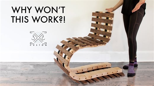 I attempt to make a roll up chair again