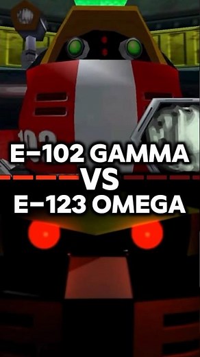 E-102 Gamma vs E-123 Omega #edit #sonic