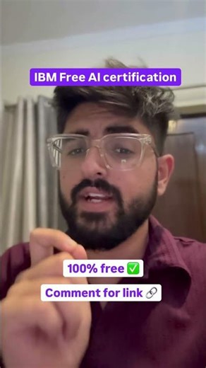 IBM Free AI Course — Freshers | Hindi 2026