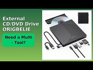 REVIEW (2026): External CD/DVD Drive ORIGBELIE. Features.