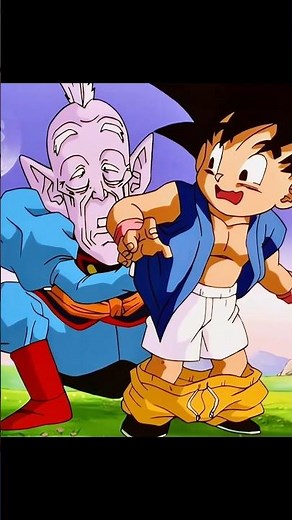 Goku is scared by the Supreme Kaioshin's training #dragonball #dragonballsuper #dbgt
