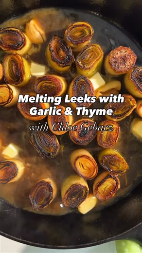 EatingWell on Instagram: "This simple yet elegant Melting Leeks with Garlic & Thyme recipe transforms leeks into a tender, caramelized side dish. To get the recipe, visit our profile and click the “likeshop” link, then click on the image that corresponds to this video. To save the recipe with MyRecipes, simply tap the heart icon. 🩷 Ingredients ⁃ 5 large leeks ⁃ 2 tablespoons extra-virgin olive oil ⁃ 3 medium cloves garlic, smashed ⁃ 3 (5-inch) sprigs fresh thyme, plus leaves for garnish 