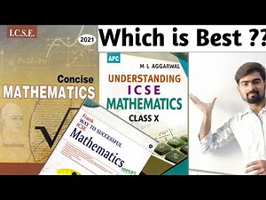 Best book for ICSE Maths|Selina|Frank|RS aggarwal | ML aggarwal | Honest view.