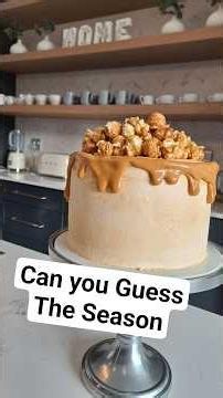 She Asked for an Autumn Cake... Did I Get It Right? 🍂 Caramel Drip Cake Decorating