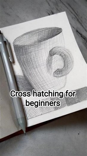 cross hatching for beginners|practice for beginners #art #practice #beginners #shorts #ytshorts
