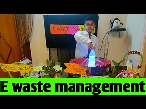 Models made up of e-waste by krit talks | models made up of e-waste