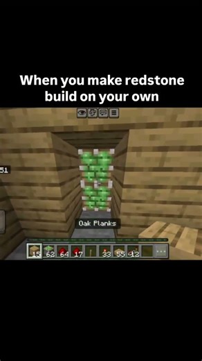 when you make redstone build without tutorial