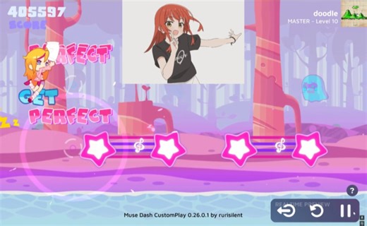 【MDCP】自制谱 Lv.10 doodle 打完感觉长出双马尾了怎么办(｡･ω･｡)ﾉ♡