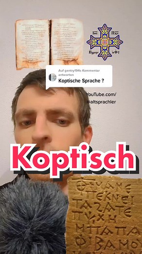 Antwort auf @gentry194 Die koptische Sprache und das koptische Alphabet :) #altsprachler #tobiashuhn #koptisch #koptischorthodox #ägypten #ägypten🇪🇬 #alphabet #geschichte #kultur #wissen #sprache #sprachen #linguistik #wissenschaft #antike