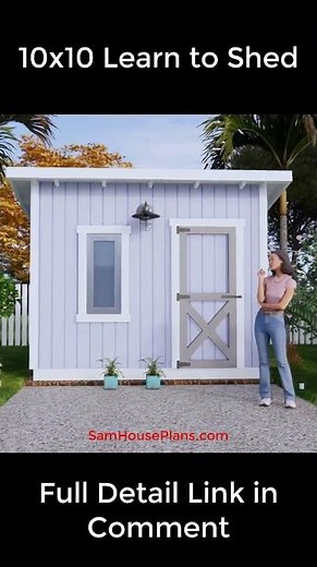 10x10 Lean To Shed Plans